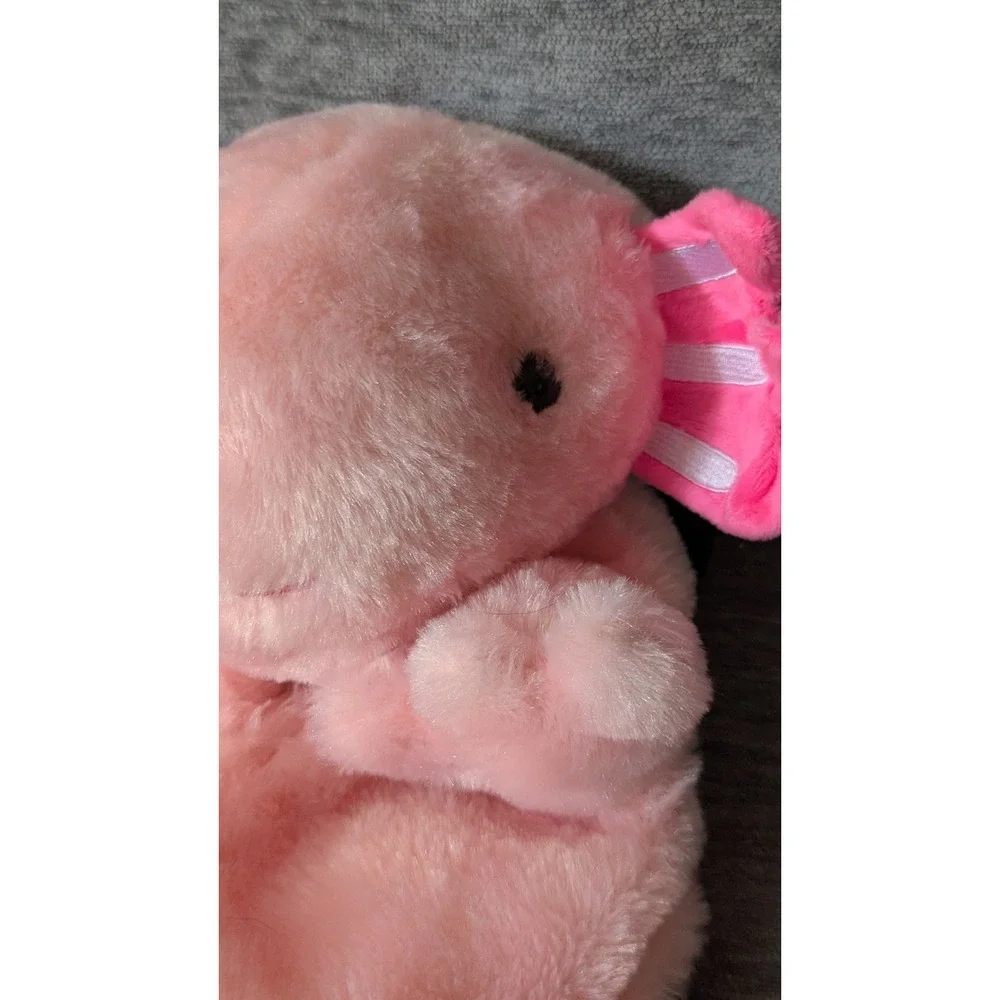 Fiesta Axolotl‎ Plush Backpack Pink Stuffed Animal Bag